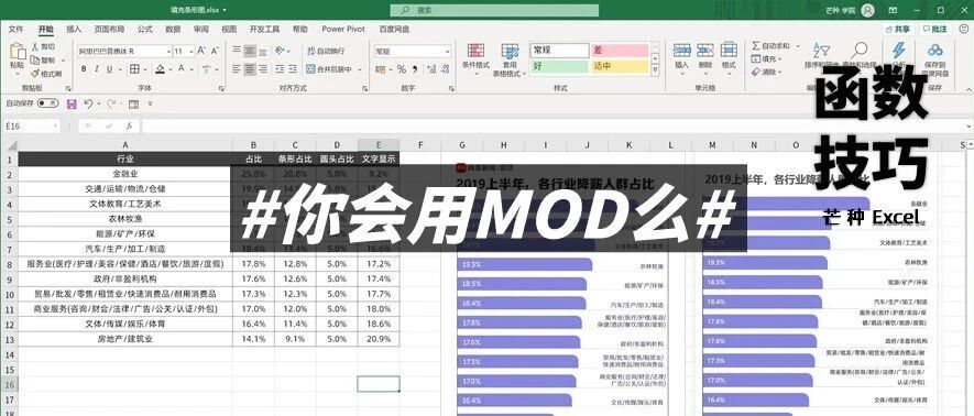你会用 MOD 函数么？
