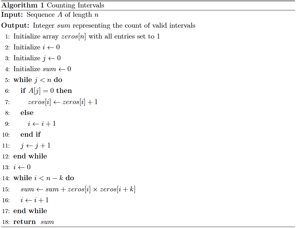 LaTeX algorithm + algorithmic 伪代码命令速查表