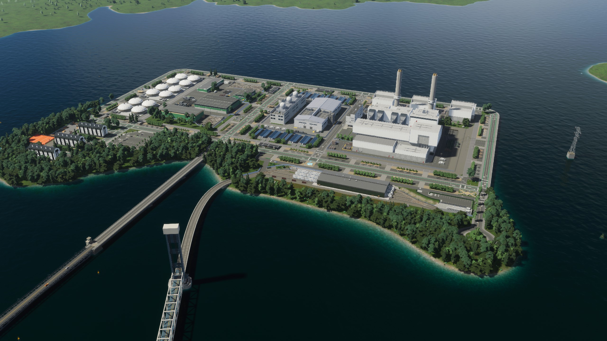 天际线城建展 #4 20260327 今昔环保岛与山脚低密度住宅区