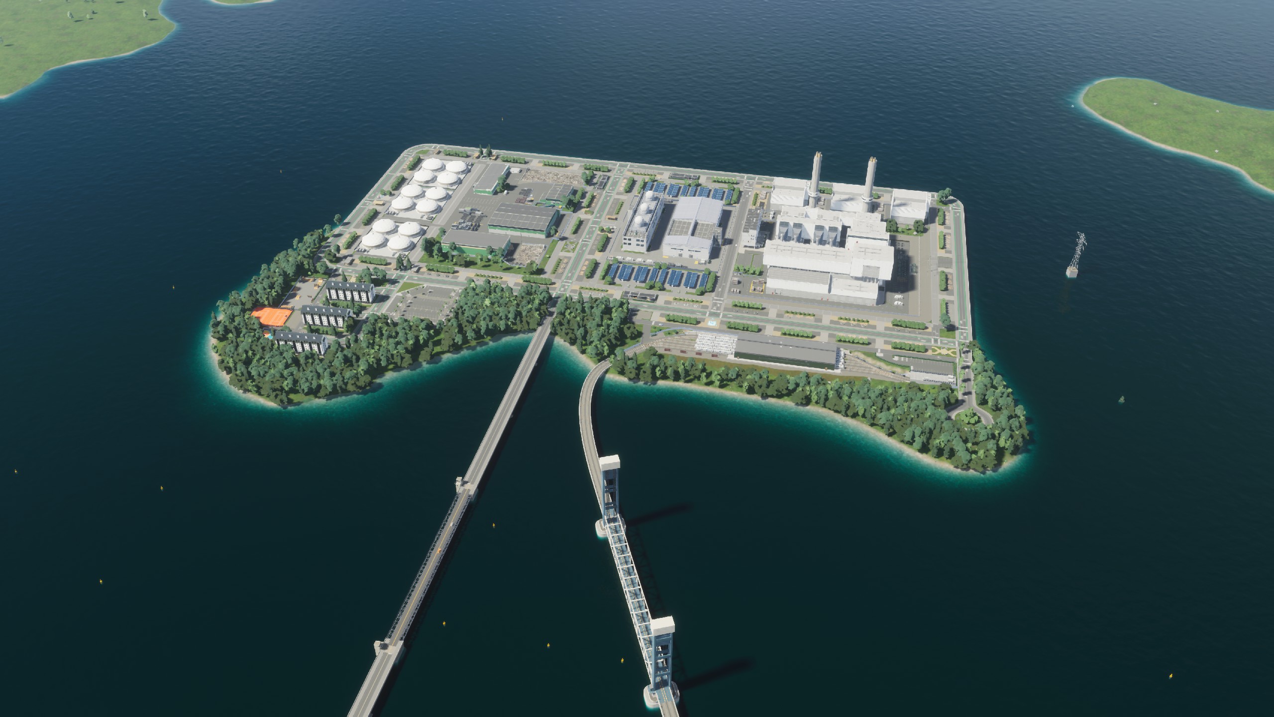 天际线城建展 #4 20260327 今昔环保岛与山脚低密度住宅区