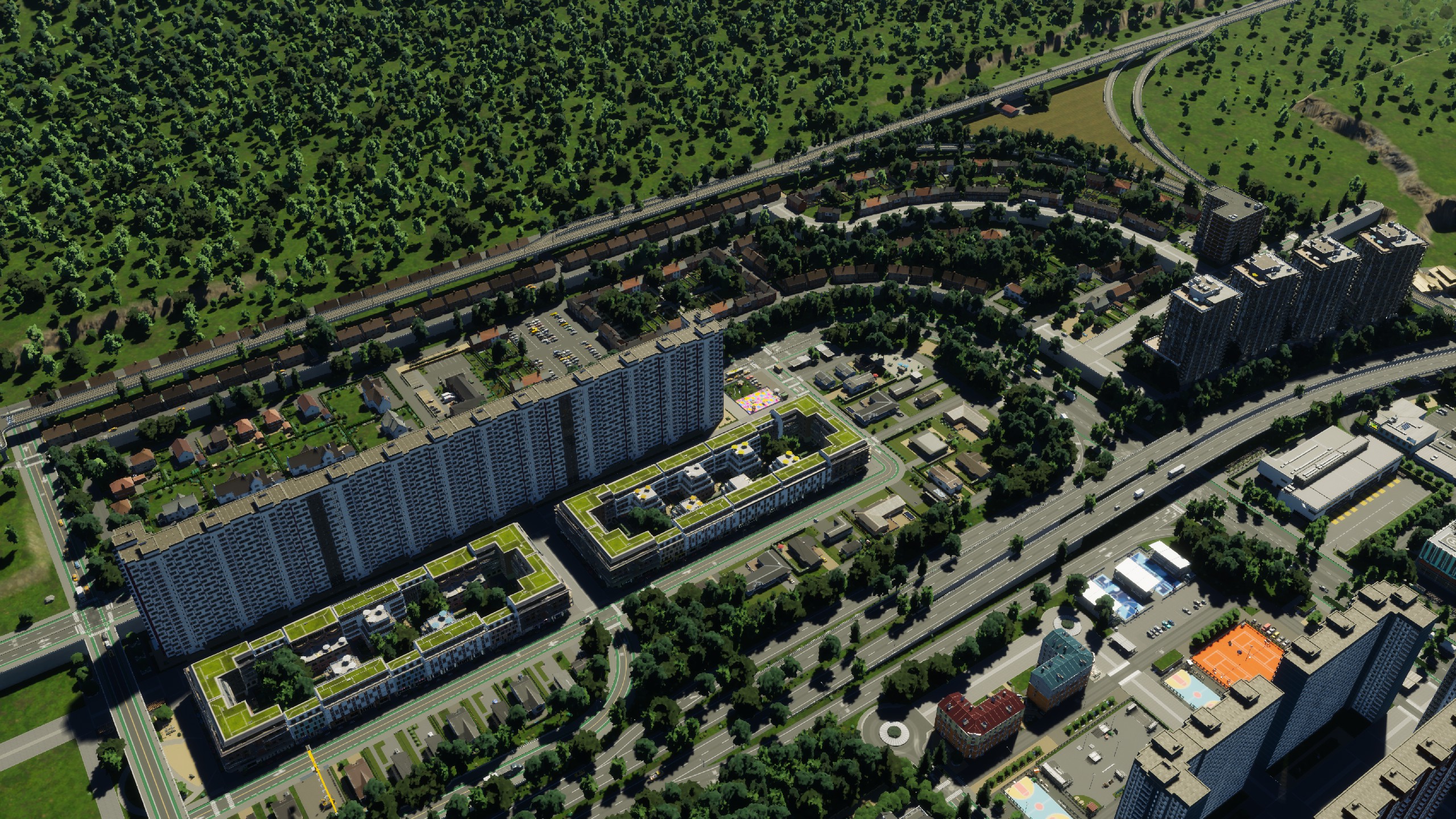 天际线城建展 #4 20260327 今昔环保岛与山脚低密度住宅区