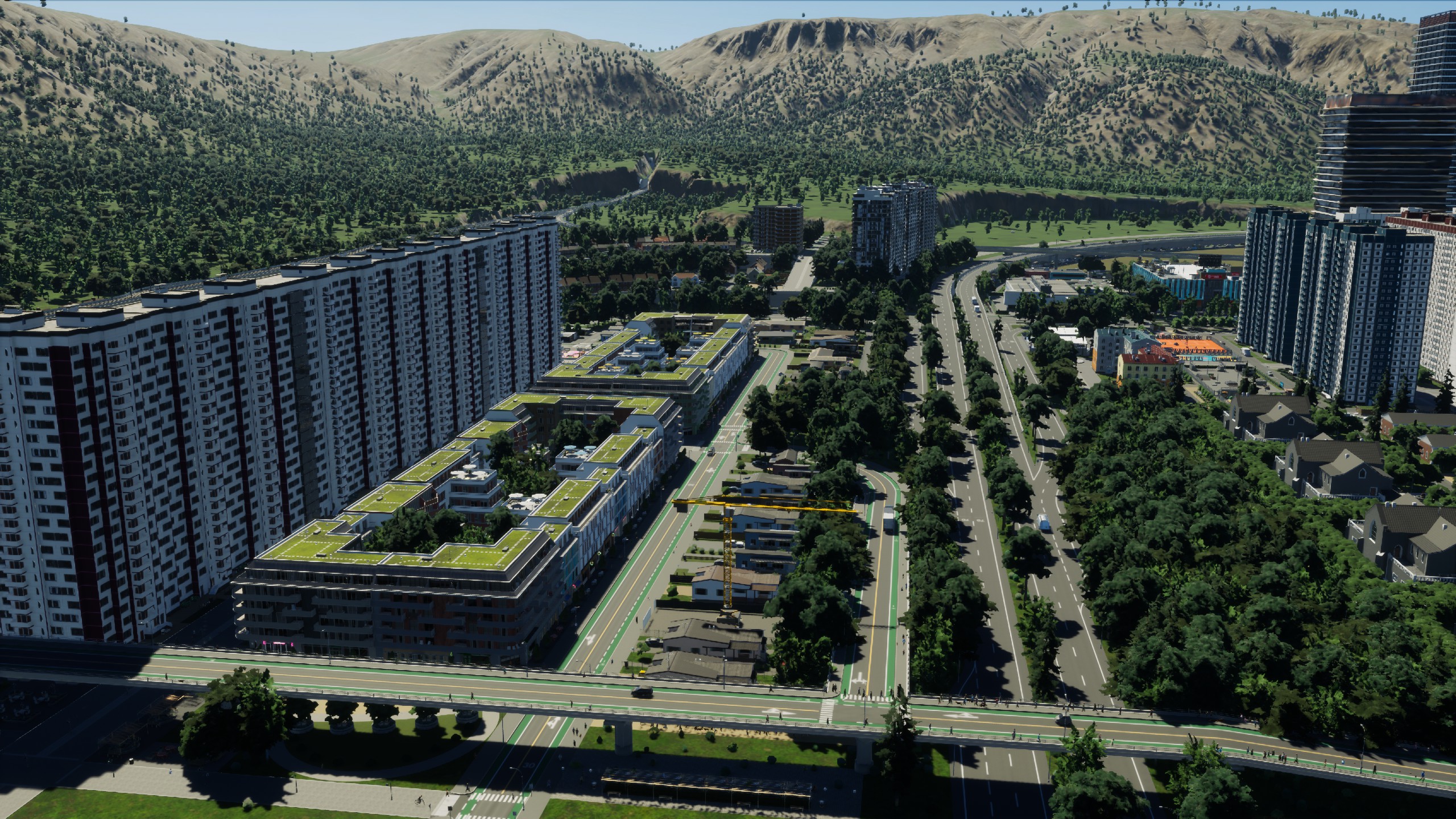 天际线城建展 #4 20260327 今昔环保岛与山脚低密度住宅区