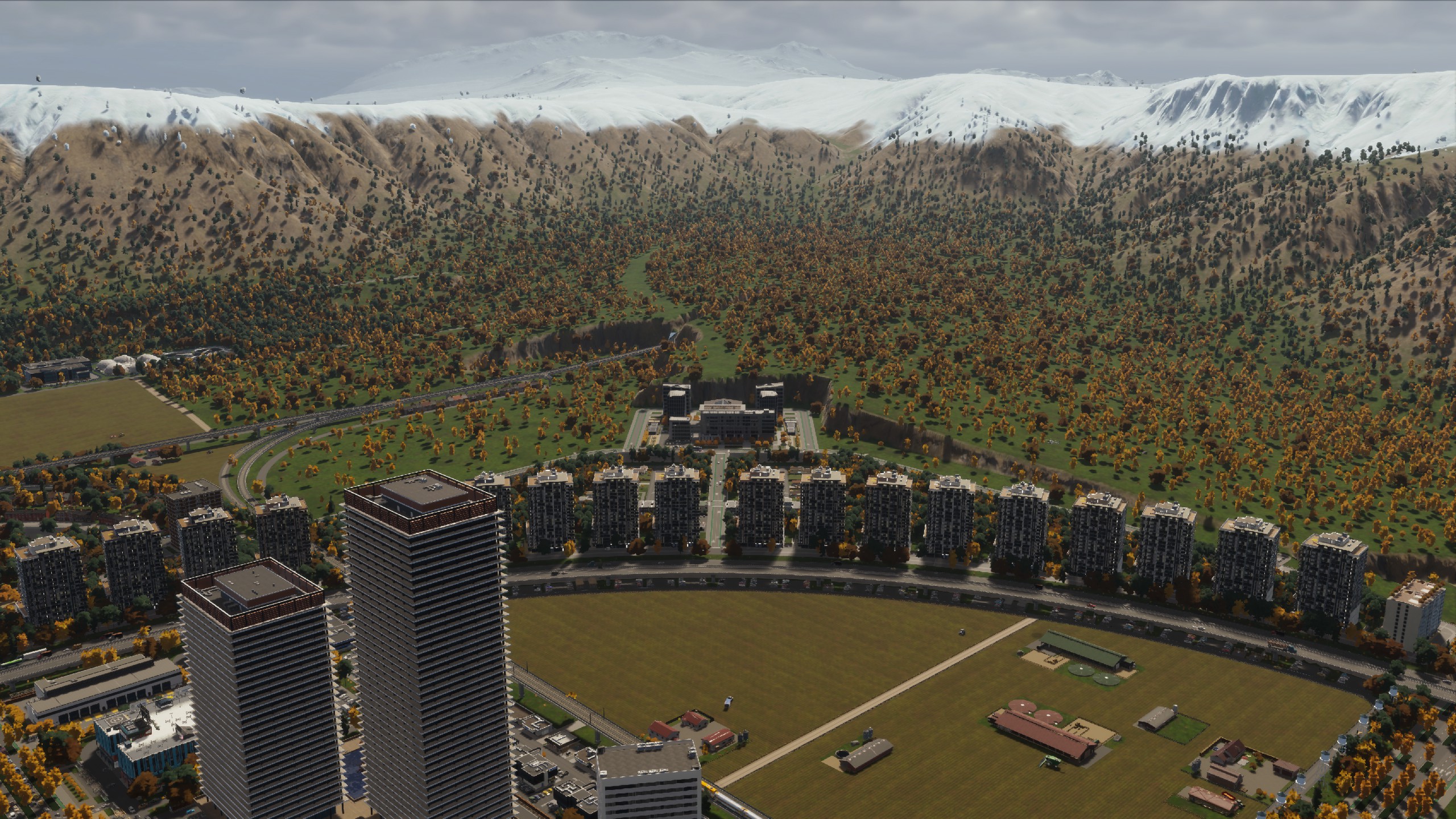 天际线城展 #5 20260329 高楼从农田中拔地而起