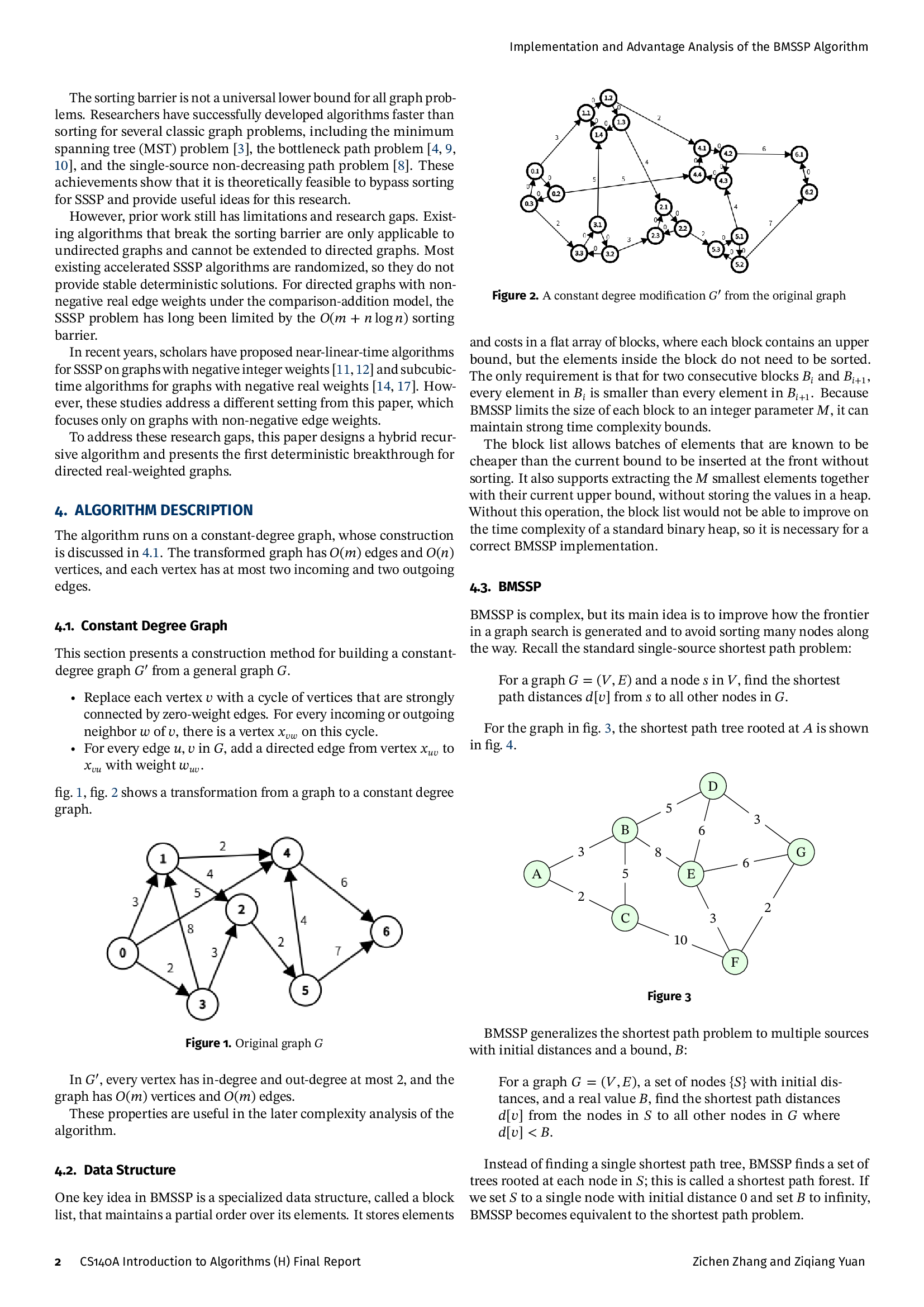 Implementation and Advantage Analysis of the BMSSP Algorithm